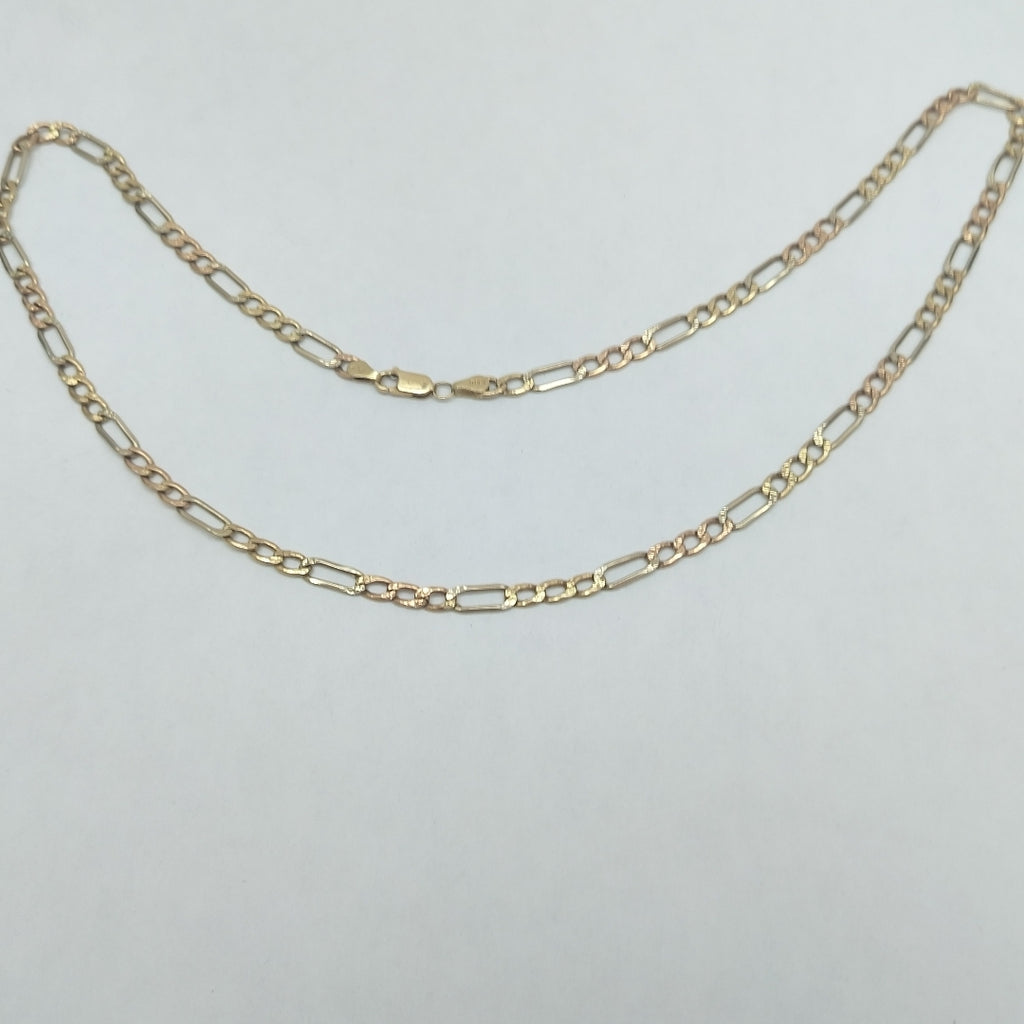 CADENA ORO COMBINADO 10 K 10 GRMS (SEMINUEVO)