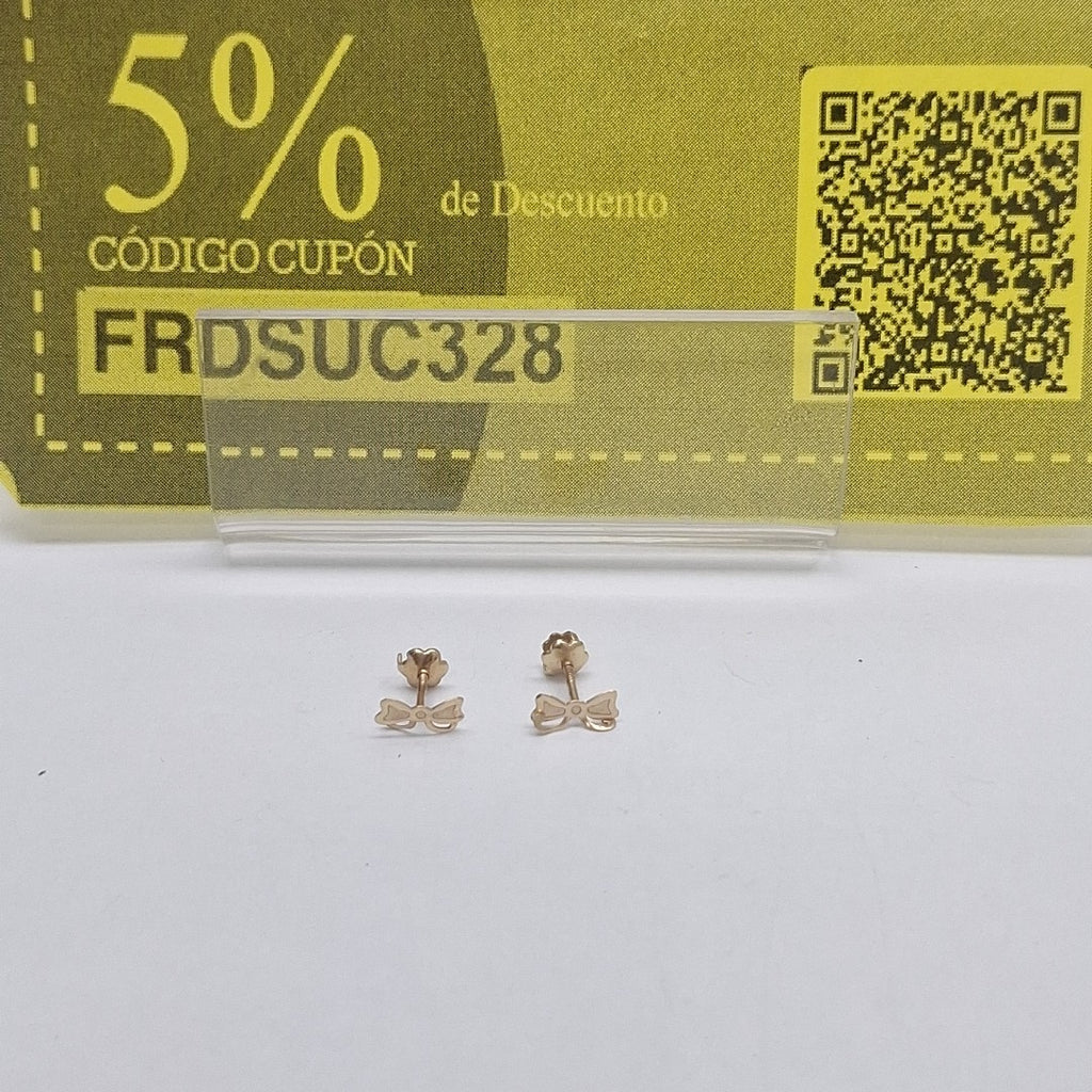 BROQUELES PAR ORO 14 K 0.4 GRMS (SEMINUEVO)