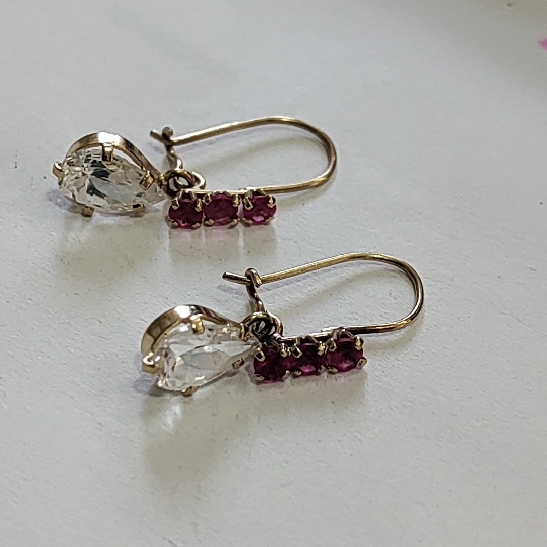 ARETES PAR ORO 10 K 1.4 GRMS (SEMINUEVO)