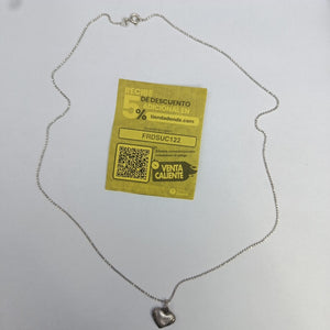 CADENA, DIJE PLATA 3 GRMS (SEMINUEVO)