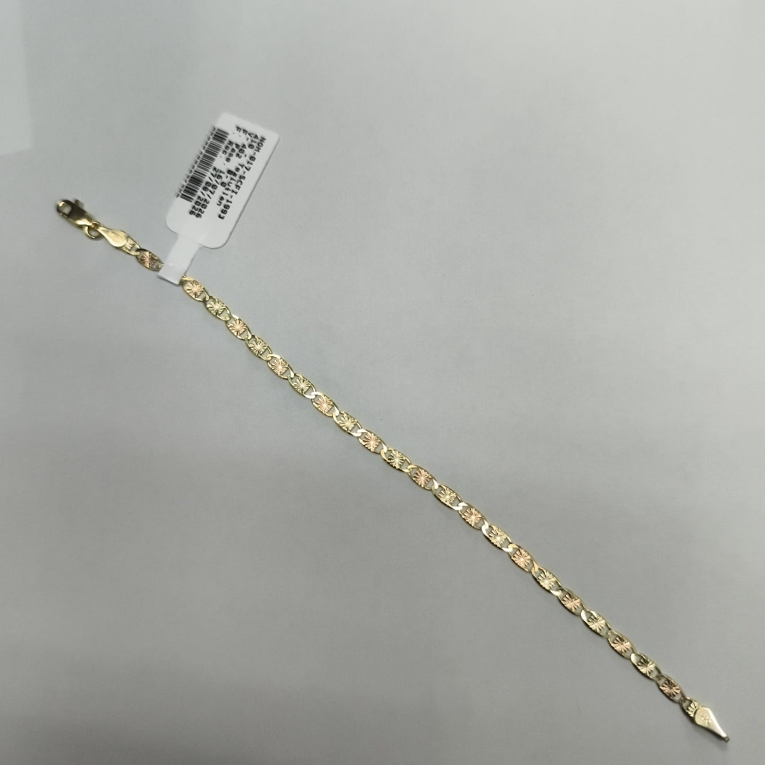 PULSERA GUCHI 14K 18 CM 2.8 GR (NUEVO)