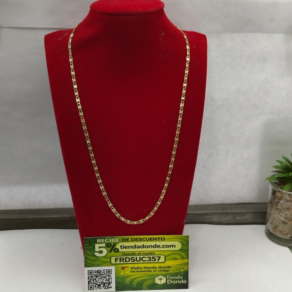 CADENA ORO,ORO COMBINADO 14 K 4,20 GRMS (SEMINUEVO)