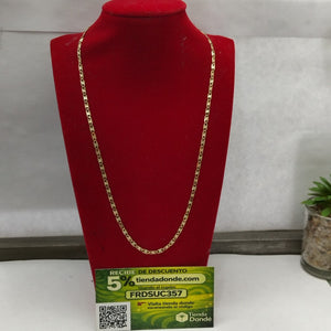 CADENA ORO,ORO COMBINADO 14 K 4,20 GRMS (SEMINUEVO)