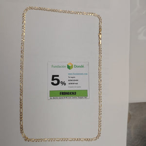 CADENA RODIADO 14 K 12,70 GRMS (SEMINUEVO)
