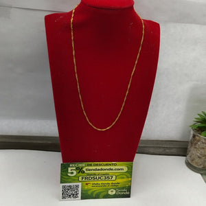 CADENA ORO 14 K 0,70 GRMS (SEMINUEVO)