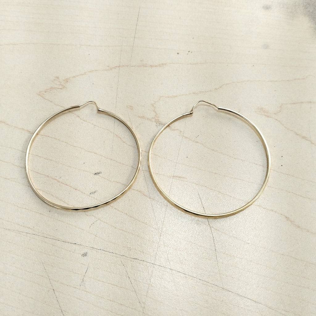ARRACADAS PAR ORO 14 K 3.5 GRMS (SEMINUEVO)