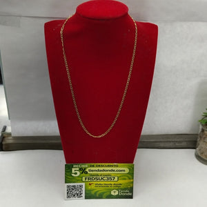 CADENA ORO 14 K 2,60 GRMS (SEMINUEVO)