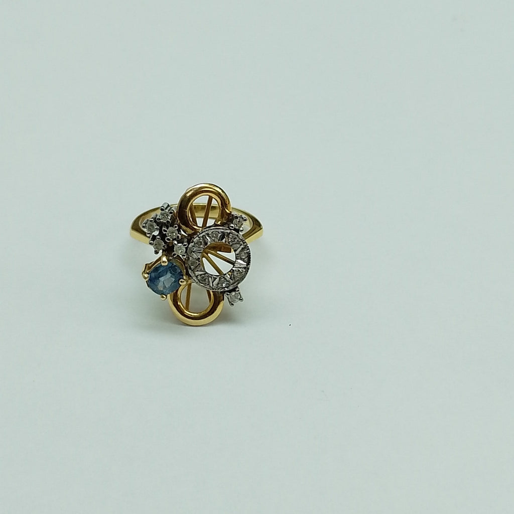 ANILLO ORO 14 K 5.9 GRMS (SEMINUEVO)