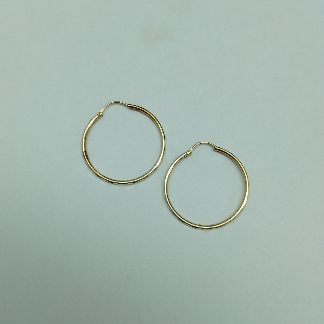 ARRACADAS PAR ORO 10 K 1.8 GRMS (SEMINUEVO)