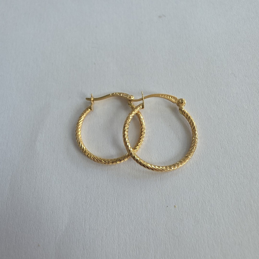 ARETES ARRACADAS 14K 1.5 GR (NUEVO)