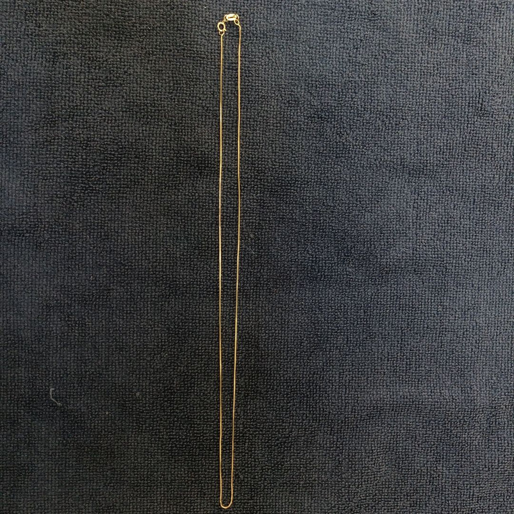 CADENA VENECIANO 14K 55 CM 1.7 GR (NUEVO)