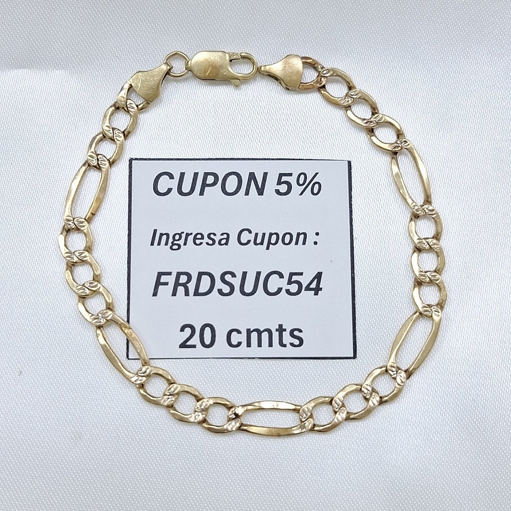 PULSERA ORO 14 K 6,80 GRMS (SEMINUEVO)