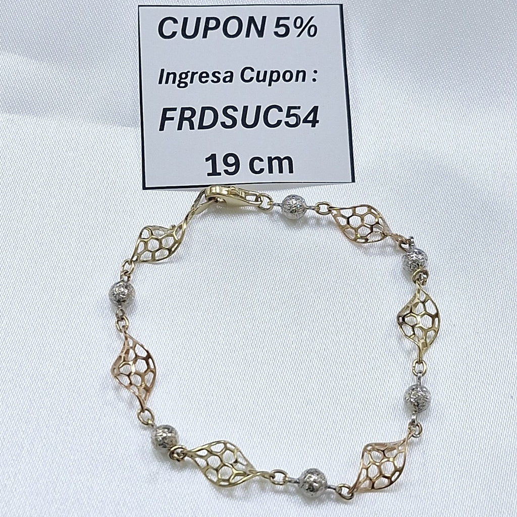 PULSERA ORO 14 K 4.8 GRMS (SEMINUEVO)