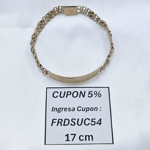 ESCLAVA ORO 10 K 9,40 GRMS (SEMINUEVO)