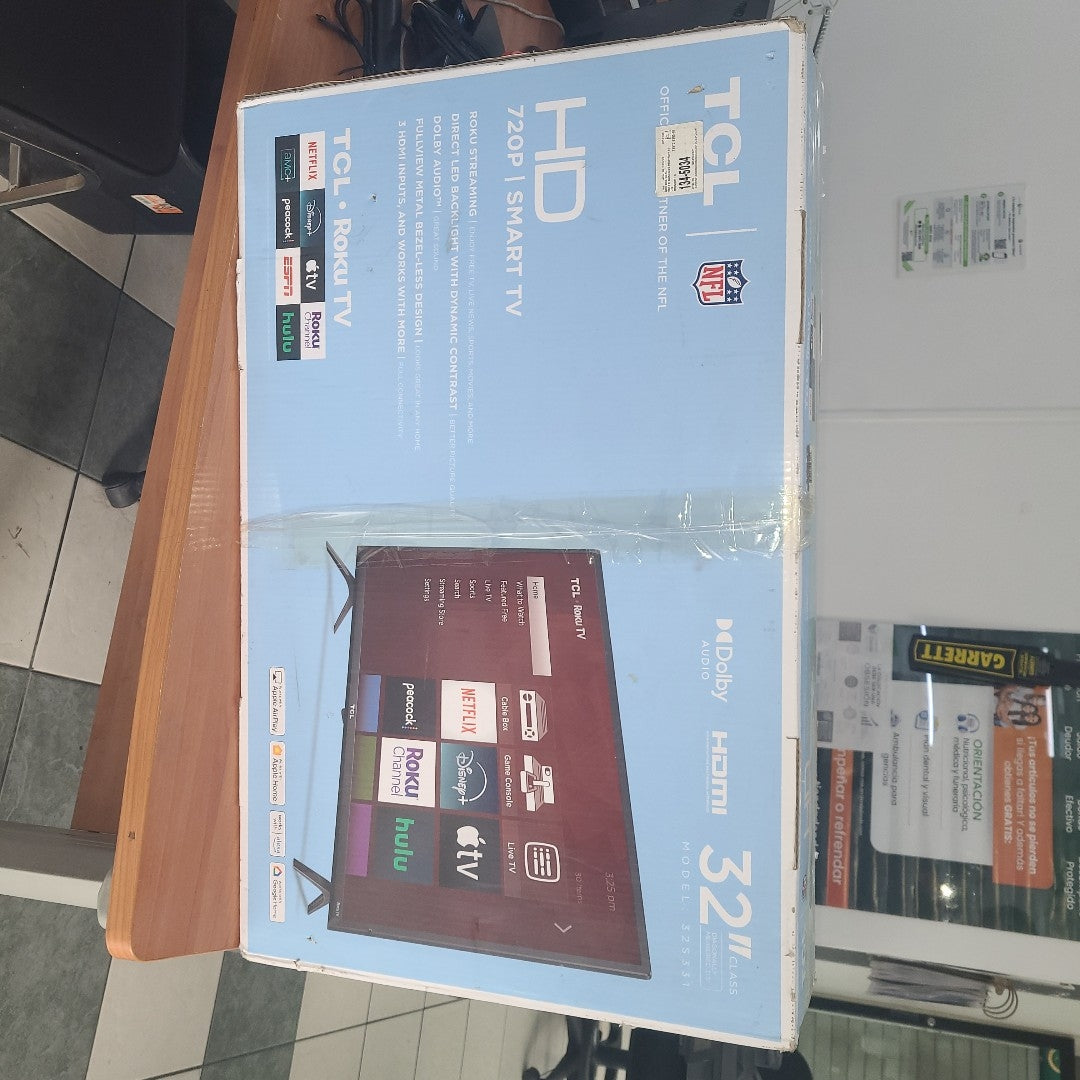 PANTALLA TCL 32S331 (2024) 32" LED HD (SEMINUEVO)