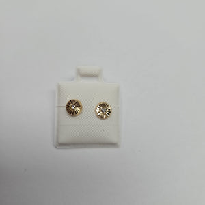 BROQUELES BROQUEL FIG BOTON C CIRCONIA 14K 0.2916 GR (NUEVO)