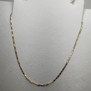 CADENA ORO, ORO COMBINADO 14 K 1.5 GRMS (SEMINUEVO)