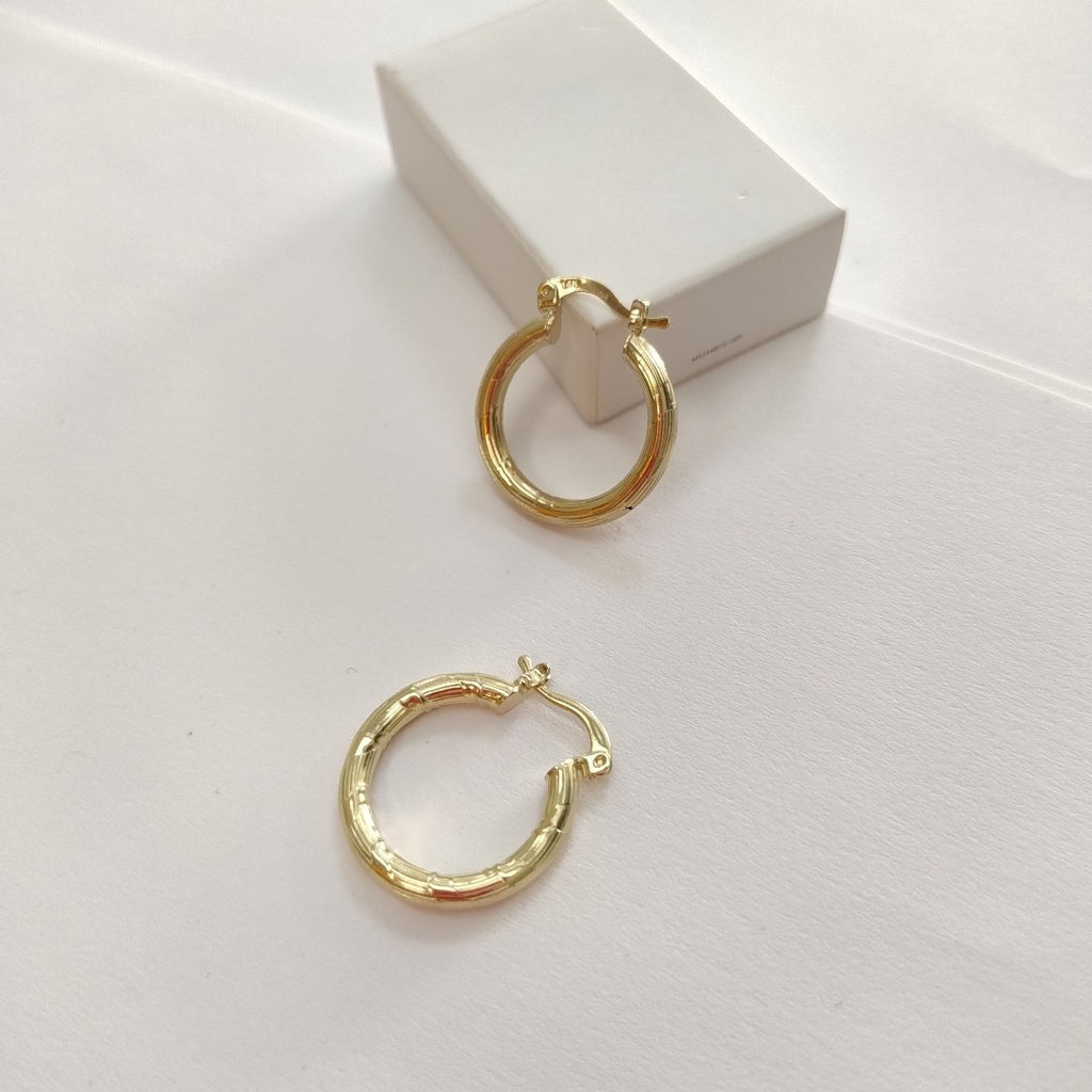 ARETES ARRACADAS 14K 2.7 GR (NUEVO)