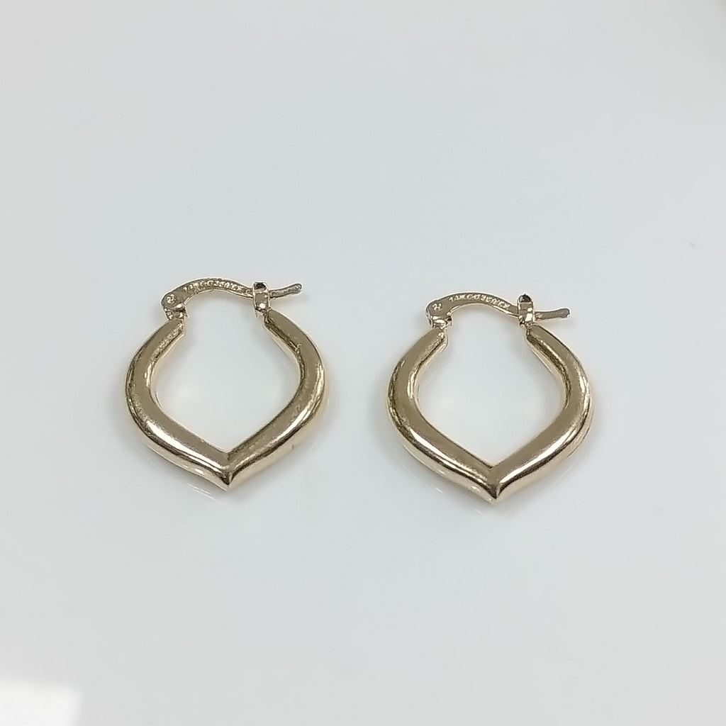 ARETES ARRACADAS 14K 2.2 GR (NUEVO)