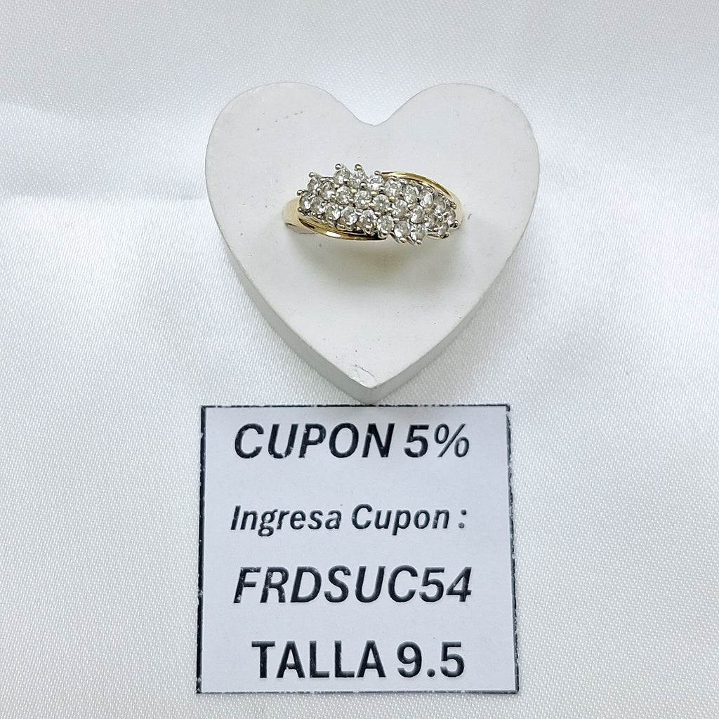 ANILLO ORO 14 K 3,40 GRMS (SEMINUEVO)