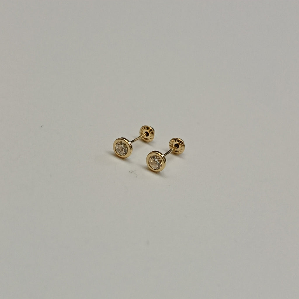 BROQUELES BROQUEL C CIRCONIA 14K 0.1501 GR (NUEVO)