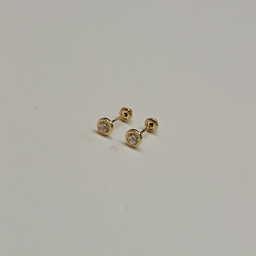 BROQUELES BROQUEL C CIRCONIA 14K 0.1501 GR (NUEVO)