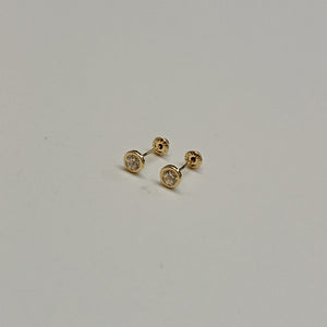 BROQUELES BROQUEL C CIRCONIA 14K 0.1501 GR (NUEVO)