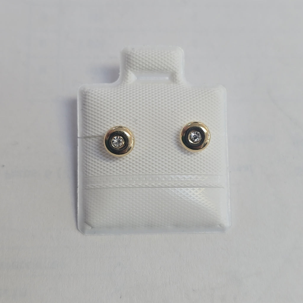 BROQUELES BROQUEL C CIRCONIA 14K 0.27 GR (NUEVO)