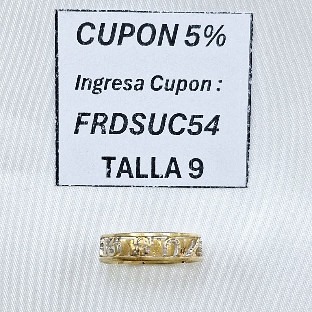 ARGOLLA ORO 14 K 2,50 GRMS (SEMINUEVO)