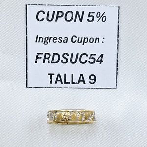 ARGOLLA ORO 14 K 2,50 GRMS (SEMINUEVO)