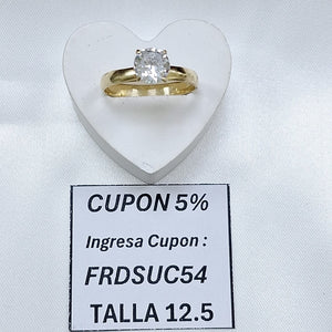 ANILLITO ORO 14 K 3,00 GRMS (SEMINUEVO)