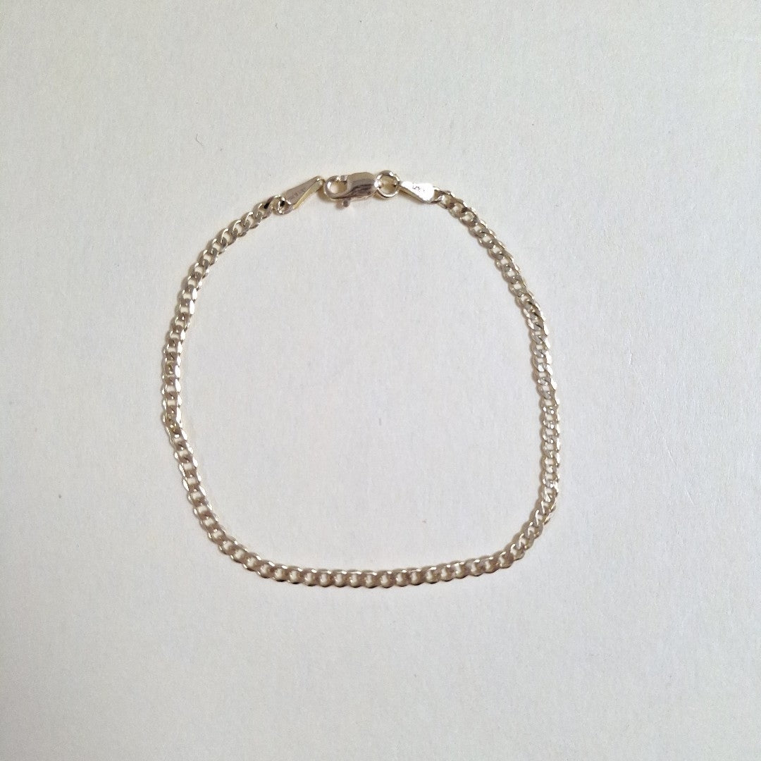PULSERA BARBADA 14K 18 CM 2.1 GR (NUEVO)