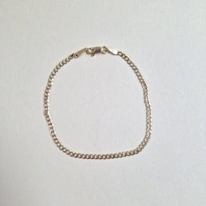 PULSERA BARBADA 14K 18 CM 2.1 GR (NUEVO)