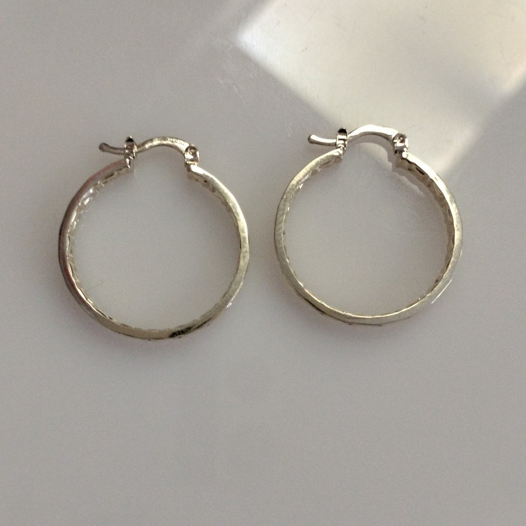 ARETES TEJIDO ARRACADA CON GRECAS 14K 2.7 GR (NUEVO)