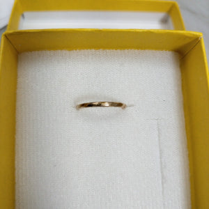 ARGOLLA ORO 14 K 0.7 GRMS (SEMINUEVO)