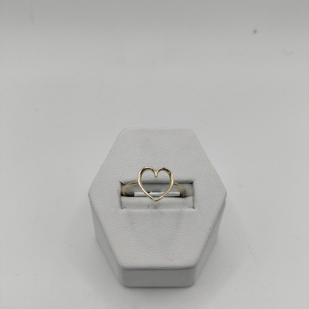 ANILLOS ANILLITO FIG CORAZON 10K TALLA 9 0.9 GR (NUEVO)