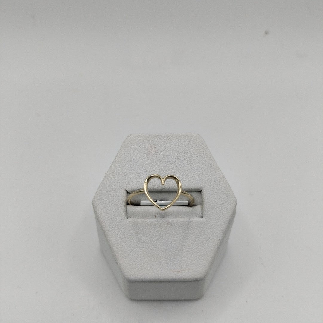 ANILLOS ANILLITO FIG CORAZON 10K TALLA 9 0.9 GR (NUEVO)