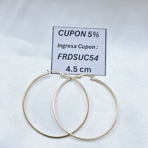 ARRACADAS PAR ORO 14 K 2,70 GRMS (SEMINUEVO)