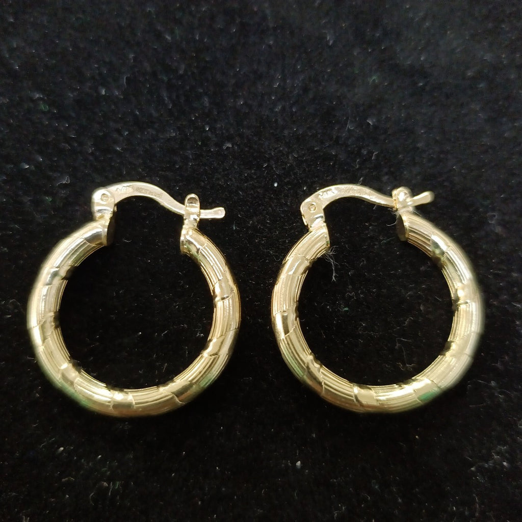 ARETES ARRACADAS 14K 2.7 GR (NUEVO)