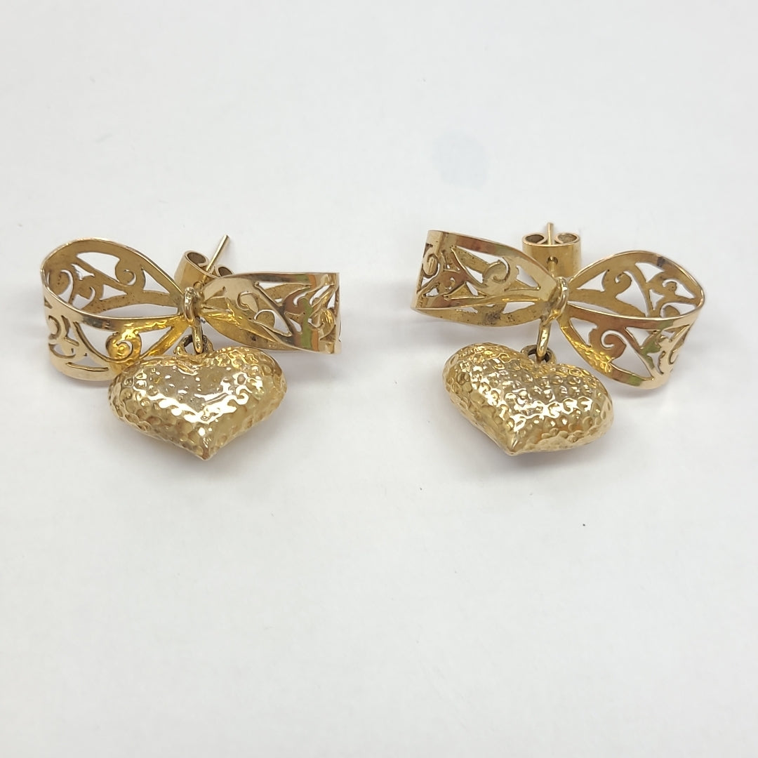 ARETES PAR ORO 8 K 8,70 GRMS (SEMINUEVO)