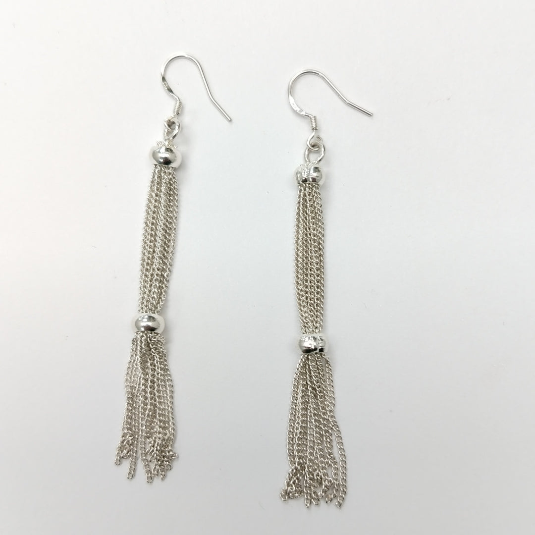 ARETES PAR PLATA 6,40 GRMS (SEMINUEVO)