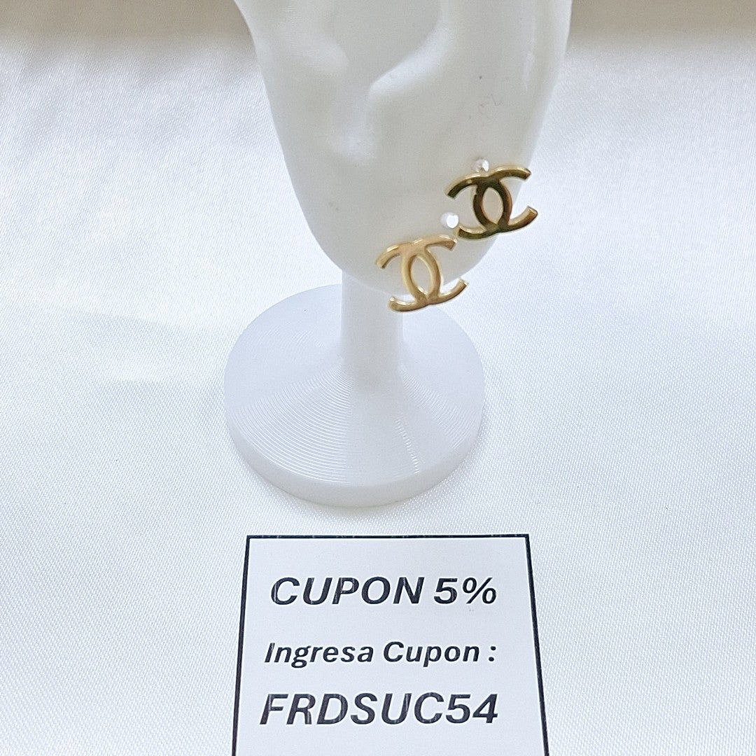 BROQUELES PAR ORO 14 K 1,40 GRMS (SEMINUEVO)