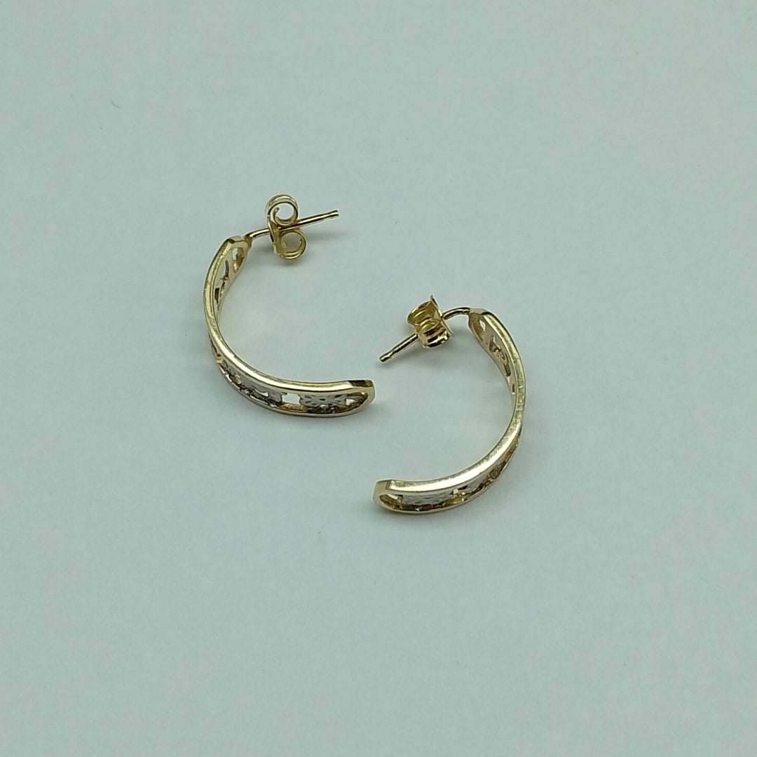 ARETES PAR ORO 10 K 2.5 GRMS (SEMINUEVO)
