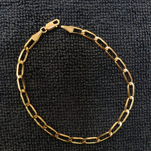 PULSERA ESLABON 14K 21 CM 4.3 GR (NUEVO)