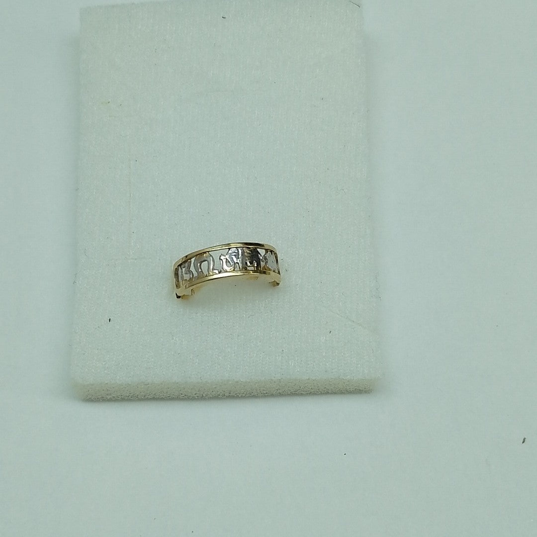 ANILLO ORO 10 K 1.7 GRMS (SEMINUEVO)