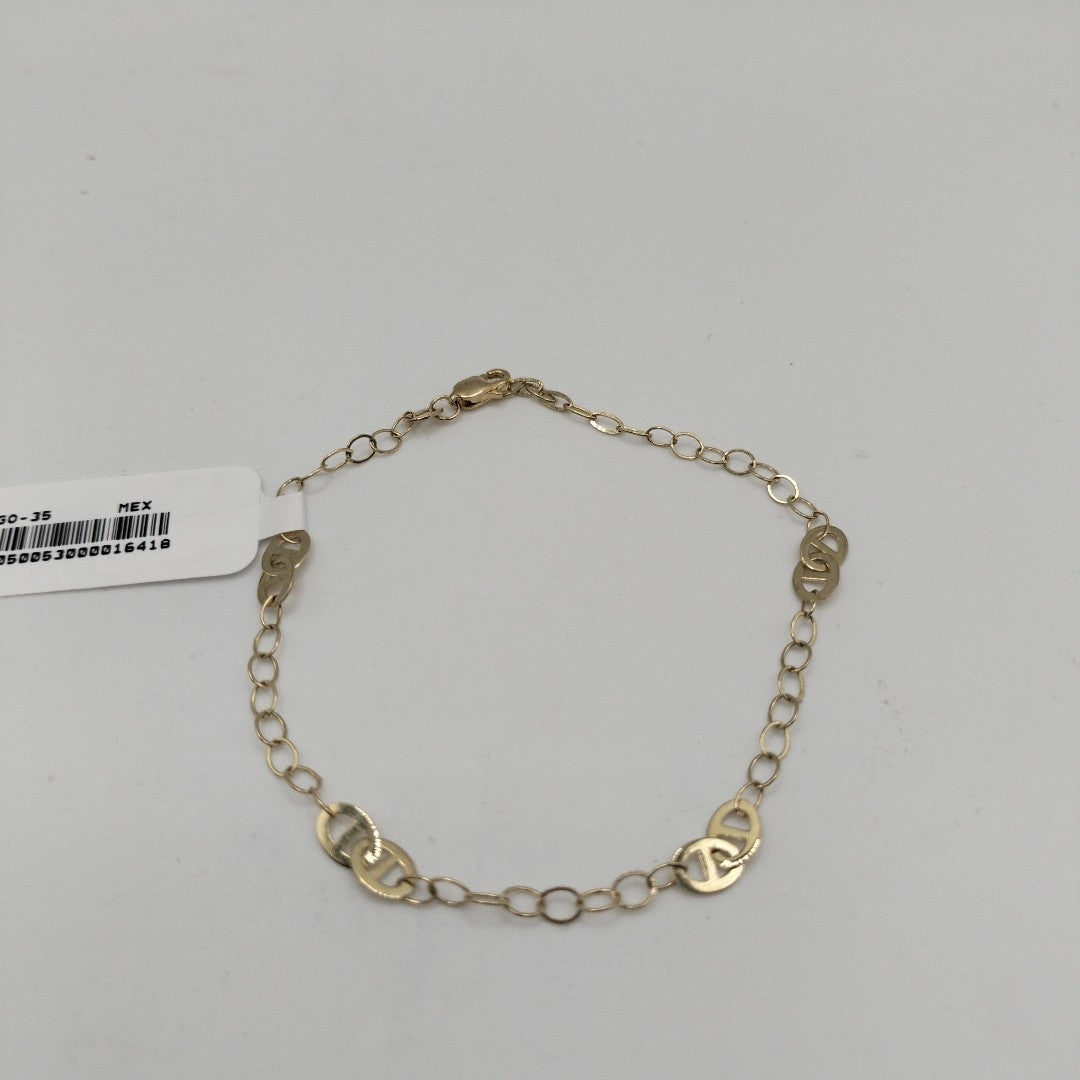 PULSERA ESPECIAL 14K 21 CM 1.9 GR (NUEVO)