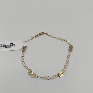 PULSERA ESPECIAL 14K 21 CM 1.9 GR (NUEVO)
