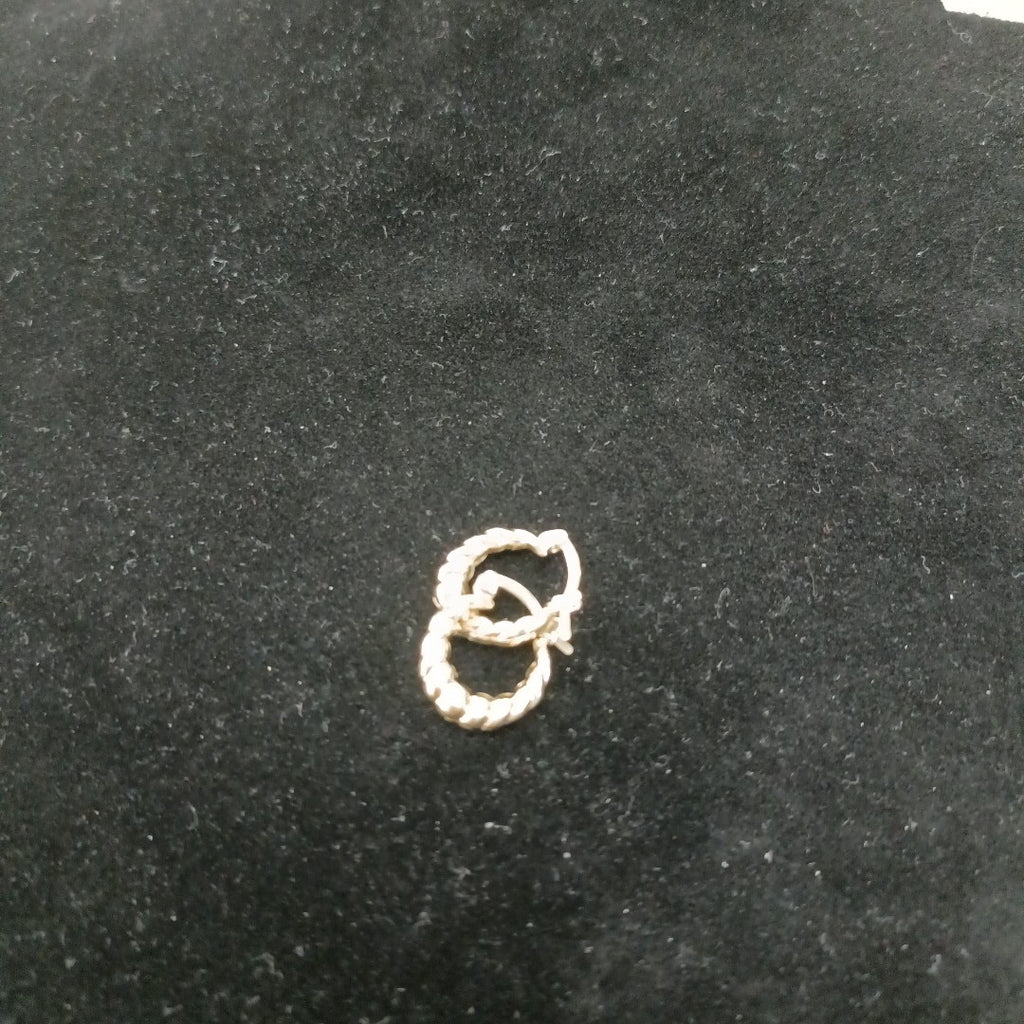 ARETES ARRACADAS TZL HUECAS 14K 1.5 GR (NUEVO)