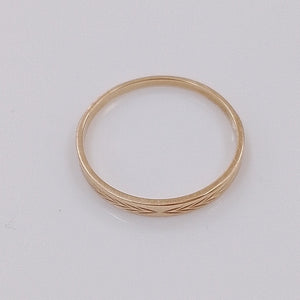ARGOLLA ORO 14 K 1.2 GRMS (SEMINUEVO)