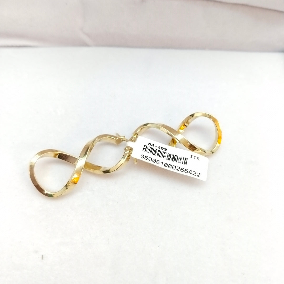 ARRACADAS ORO 10K 2.1 (NUEVO)